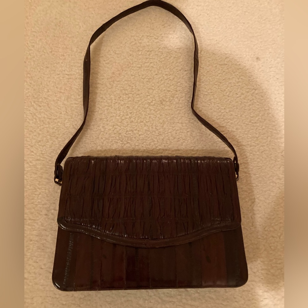 Genuine eelskin purse